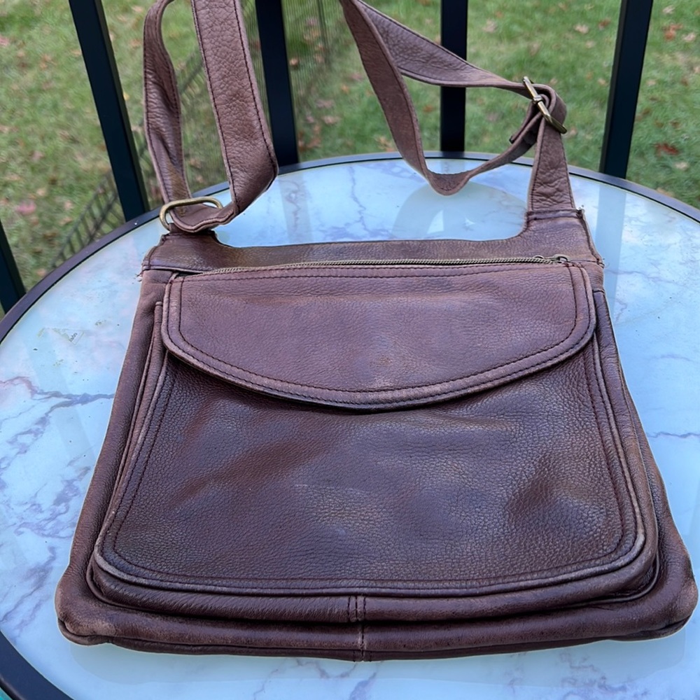 Vintage Fossil 1954 Messenger Bag